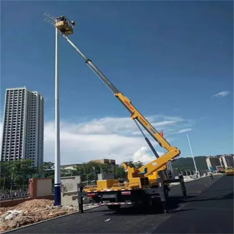 沛县维修路灯的曲臂升降车出租